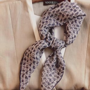 Natural Mulberry Silk Scarf Handmade Neckerchief Hair Wrist