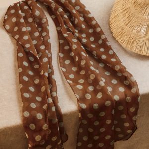 Double Sided Silk Natural Mulberry Square Scarf Elegant