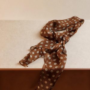 Double Sided Silk Natural Mulberry Square Scarf Elegant